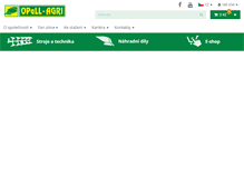 Tablet Screenshot of opall-agri.cz